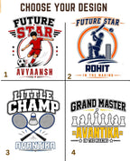 Future Sport Star Custom Kid's Cotton Tee Swiftsoul