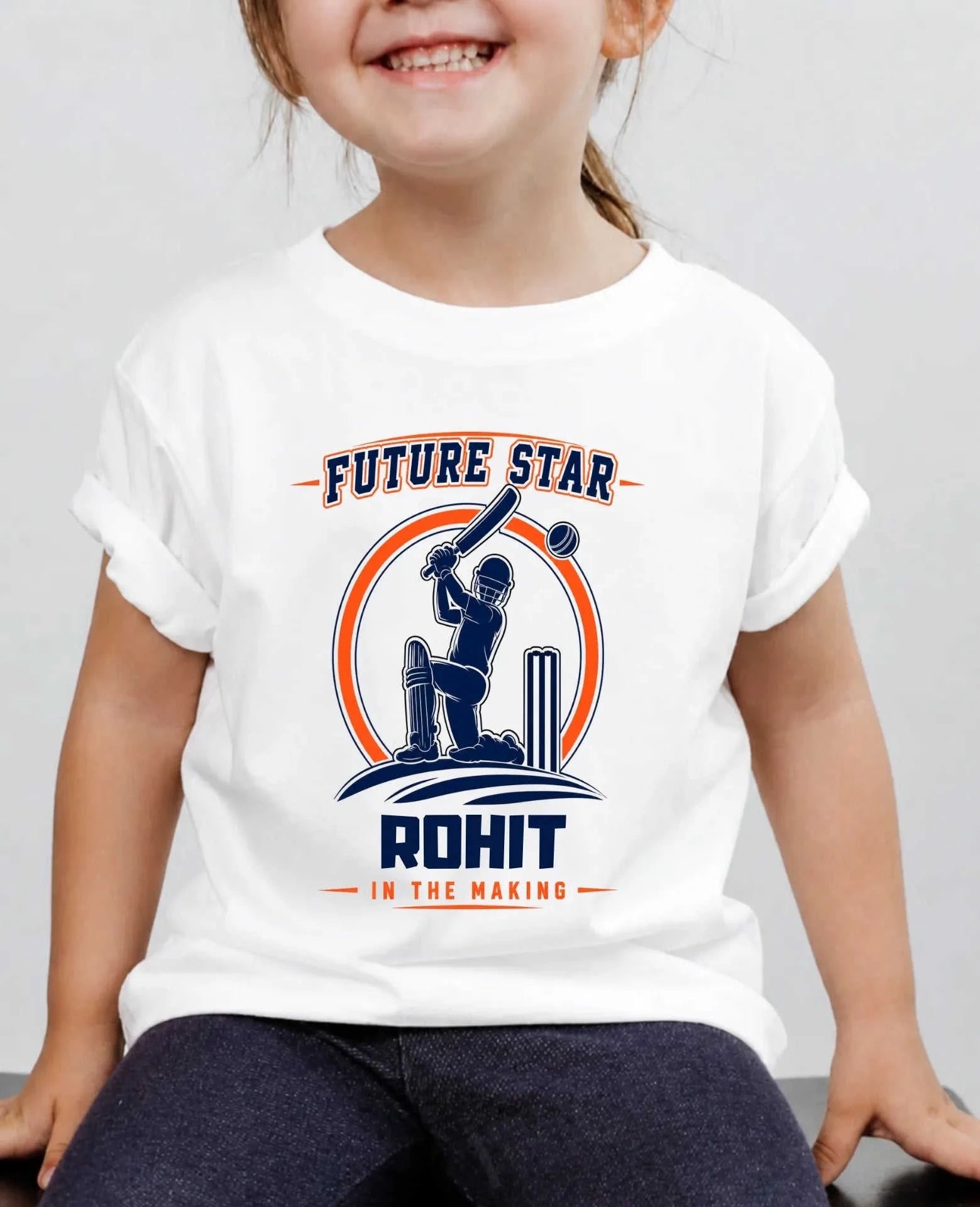 Future Sport Star Custom Kid's Cotton Tee Swiftsoul