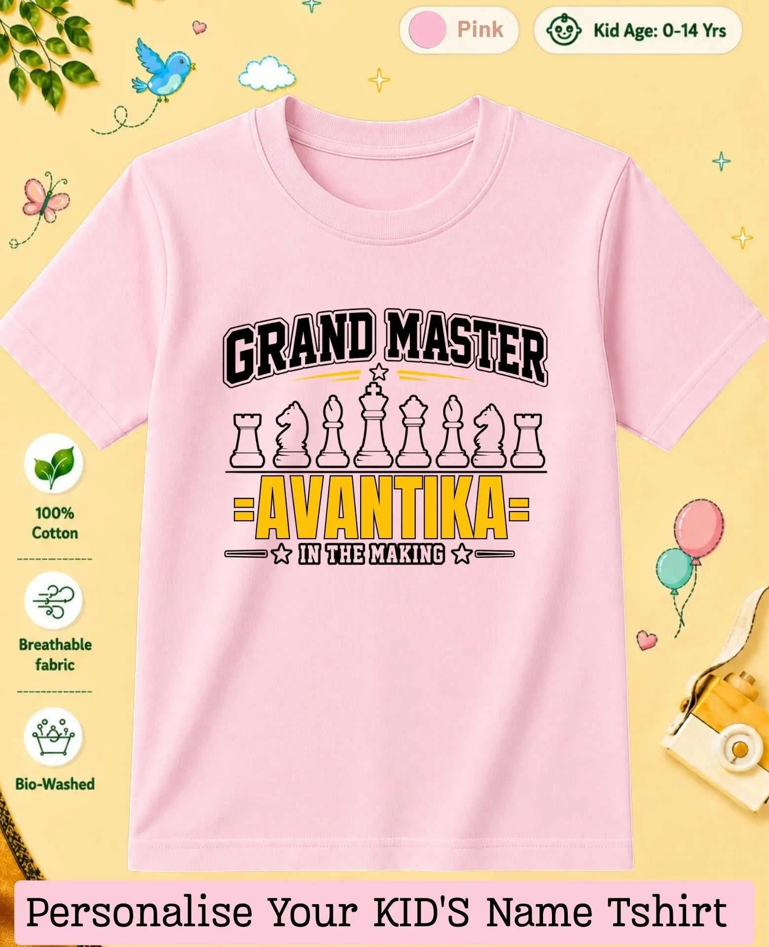 Future Sport Star Custom Kid's Cotton Tee Swiftsoul