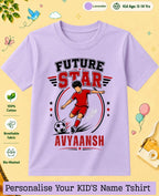 Future Sport Star Custom Kid's Cotton Tee Swiftsoul