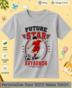 Future Sport Star Custom Kid's Cotton Tee Swiftsoul
