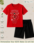 Future Sport Star Kid Custom Co-ord Set Swiftsoul