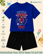 Future Sport Star Kid Custom Co-ord Set Swiftsoul