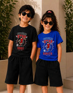 Future Sport Star Kid Custom Co-ord Set Swiftsoul