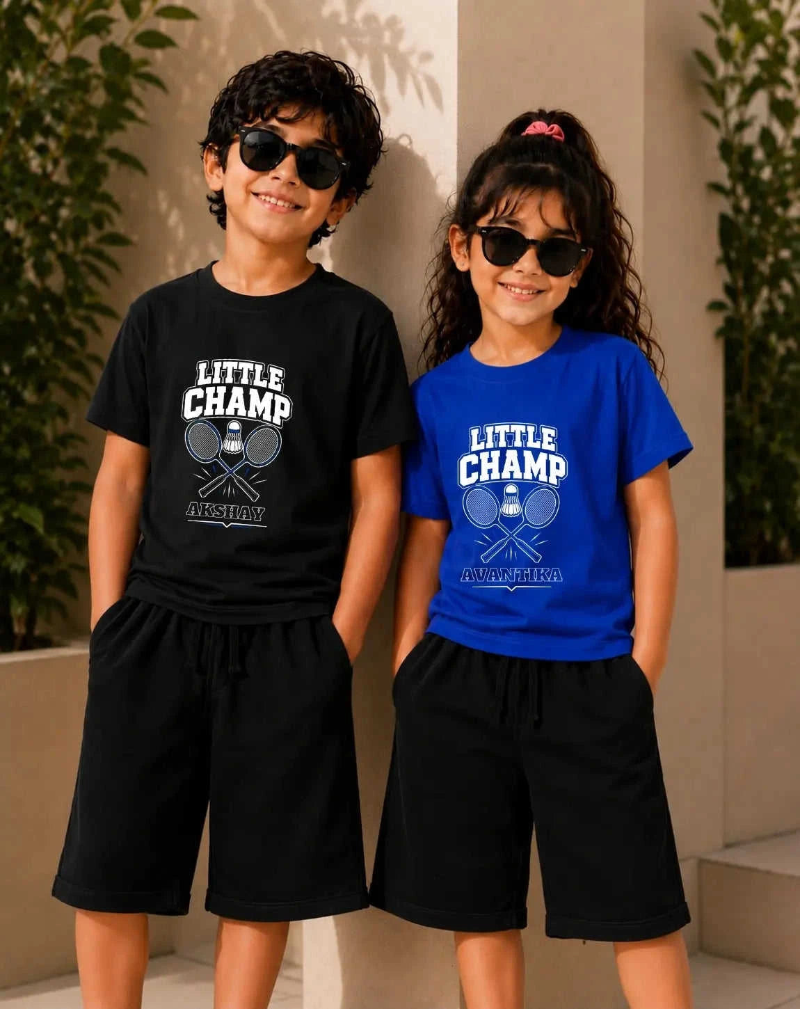 Future Sport Star Kid Custom Co-ord Set Swiftsoul
