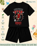 Future Sport Star Kid Custom Co-ord Set Swiftsoul