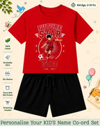 Future Sport Star Kid's Custom Co-ord Set Swiftsoul