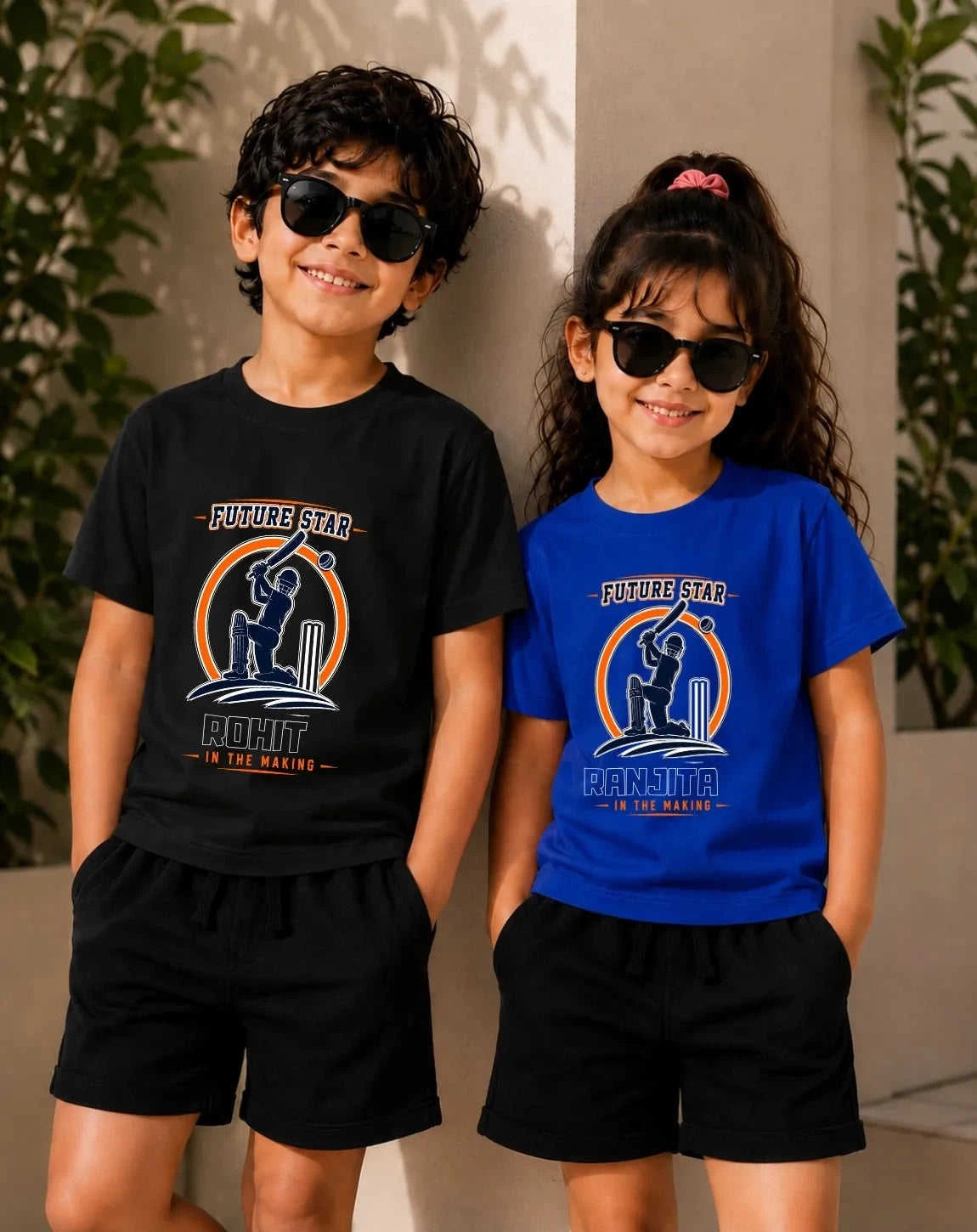 Future Sport Star Kid's Custom Co-ord Set Swiftsoul