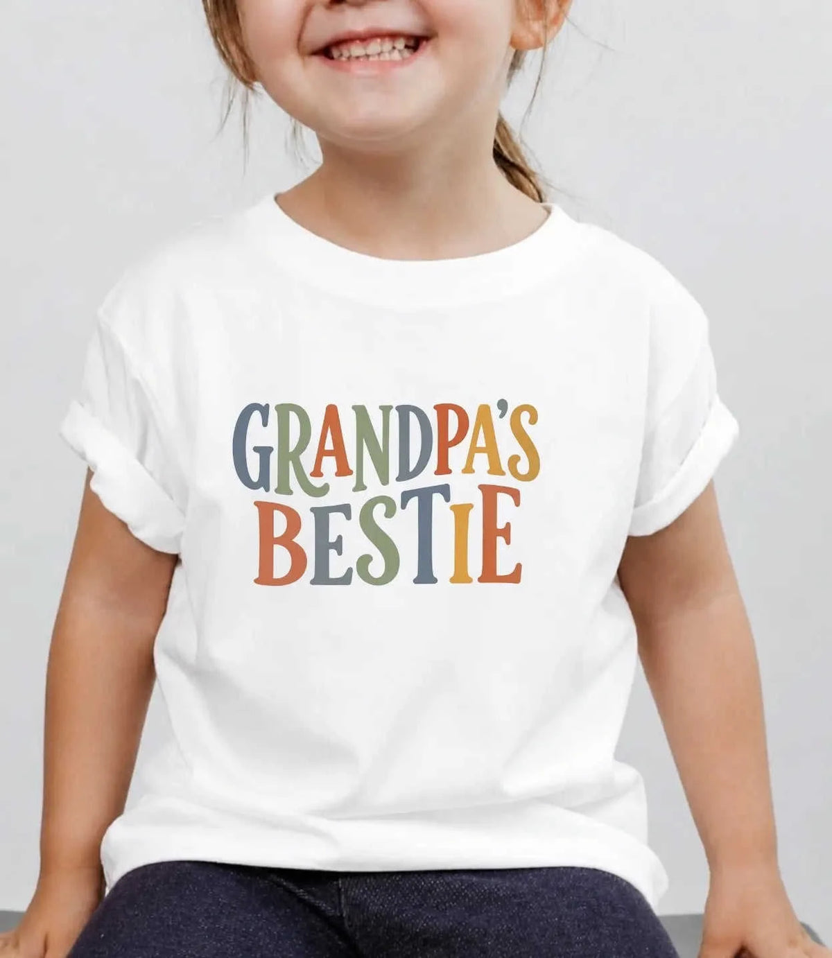 Grandpa & Grandma's Blessing kids Cotton Tee Swiftsoul