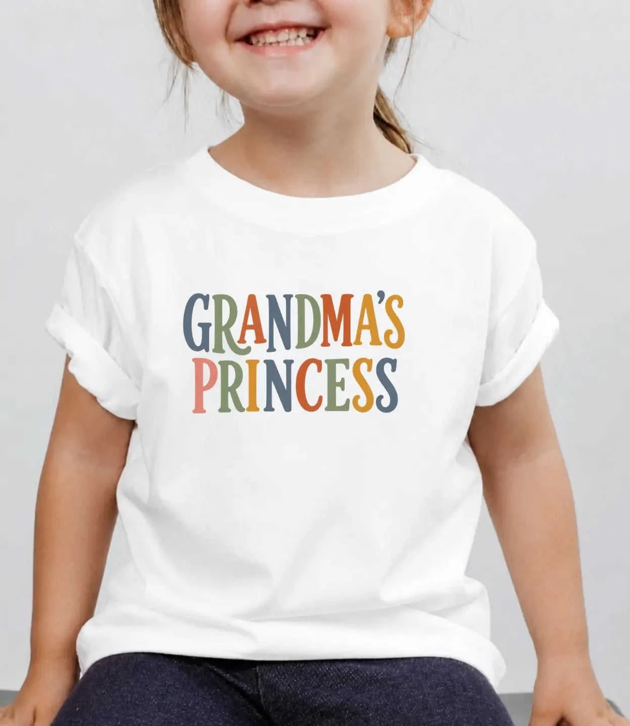 Grandpa & Grandma's Blessing kids Cotton Tee Swiftsoul