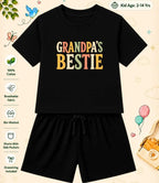 Grandpa & Grandma's Favorite  Kid  Co-ord Set Swiftsoul