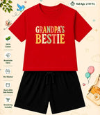 Grandpa & Grandma's Favorite  Kid  Co-ord Set Swiftsoul