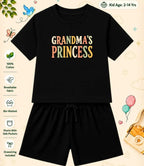 Grandpa & Grandma's Favorite  Kid  Co-ord Set Swiftsoul