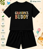 Grandpa & Grandma's Favorite  Kid  Co-ord Set Swiftsoul