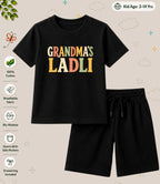 Grandpa & Grandma's Favorite  Kid  Co-ord Set Swiftsoul