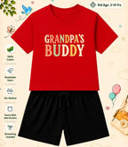 Grandpa & Grandma's Favorite  Kid  Co-ord Set Swiftsoul