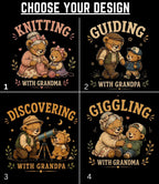 Grandpa & Grandma's Favorite Kid Cotton Tee Swiftsoul