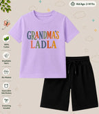 Grandpa & Grandma's Loved Kid Co-ord Set Swiftsoul