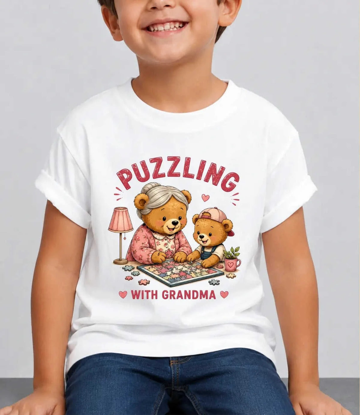 Grandpa & Grandma's Precious kids Cotton Tee Swiftsoul
