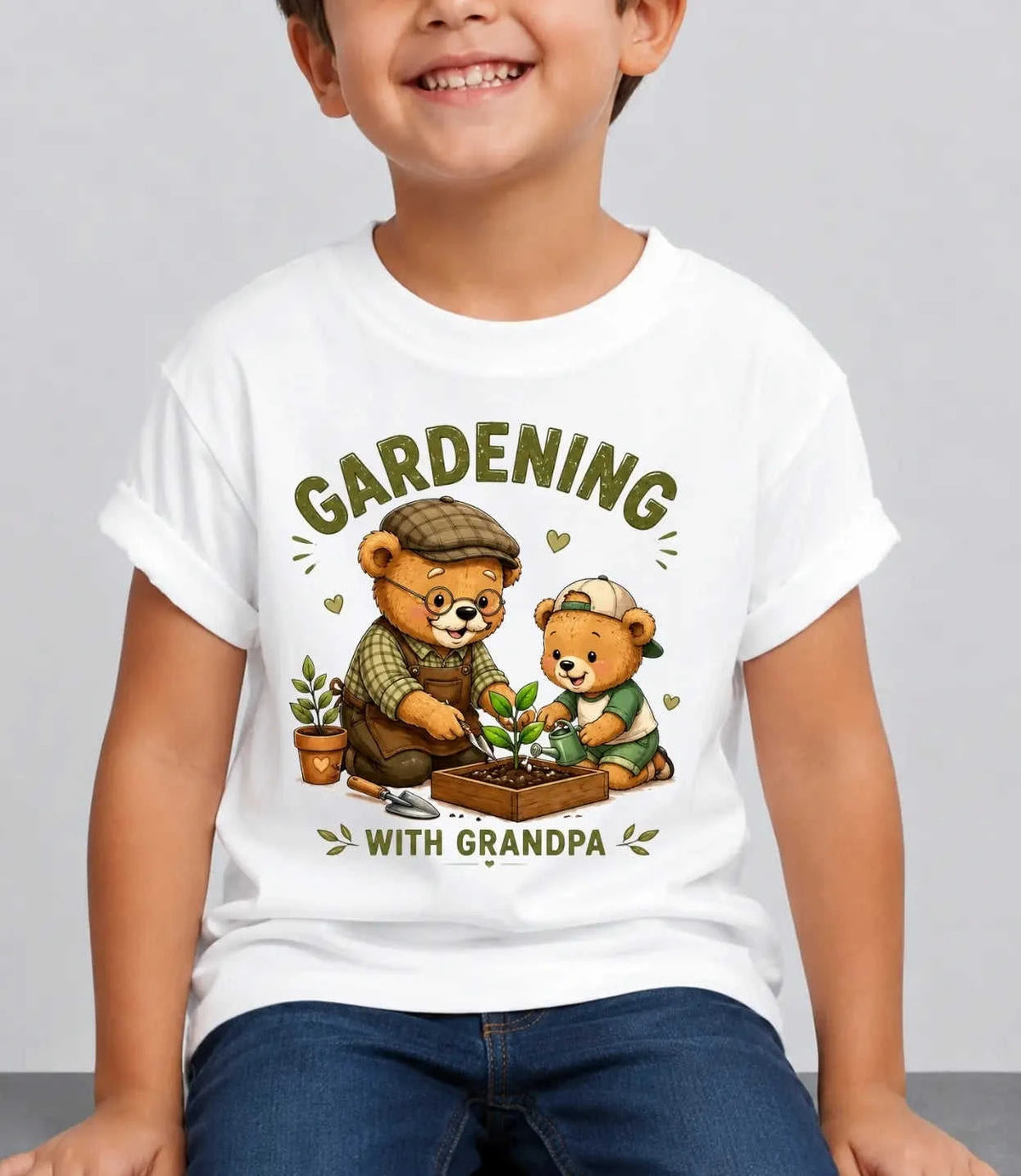 Grandpa & Grandma's Precious kids Cotton Tee Swiftsoul