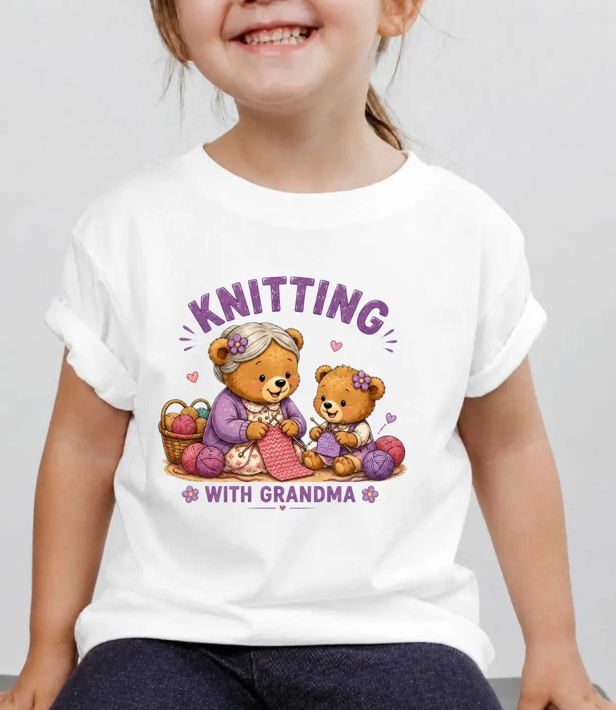 Grandpa & Grandma's Precious kids Cotton Tee Swiftsoul