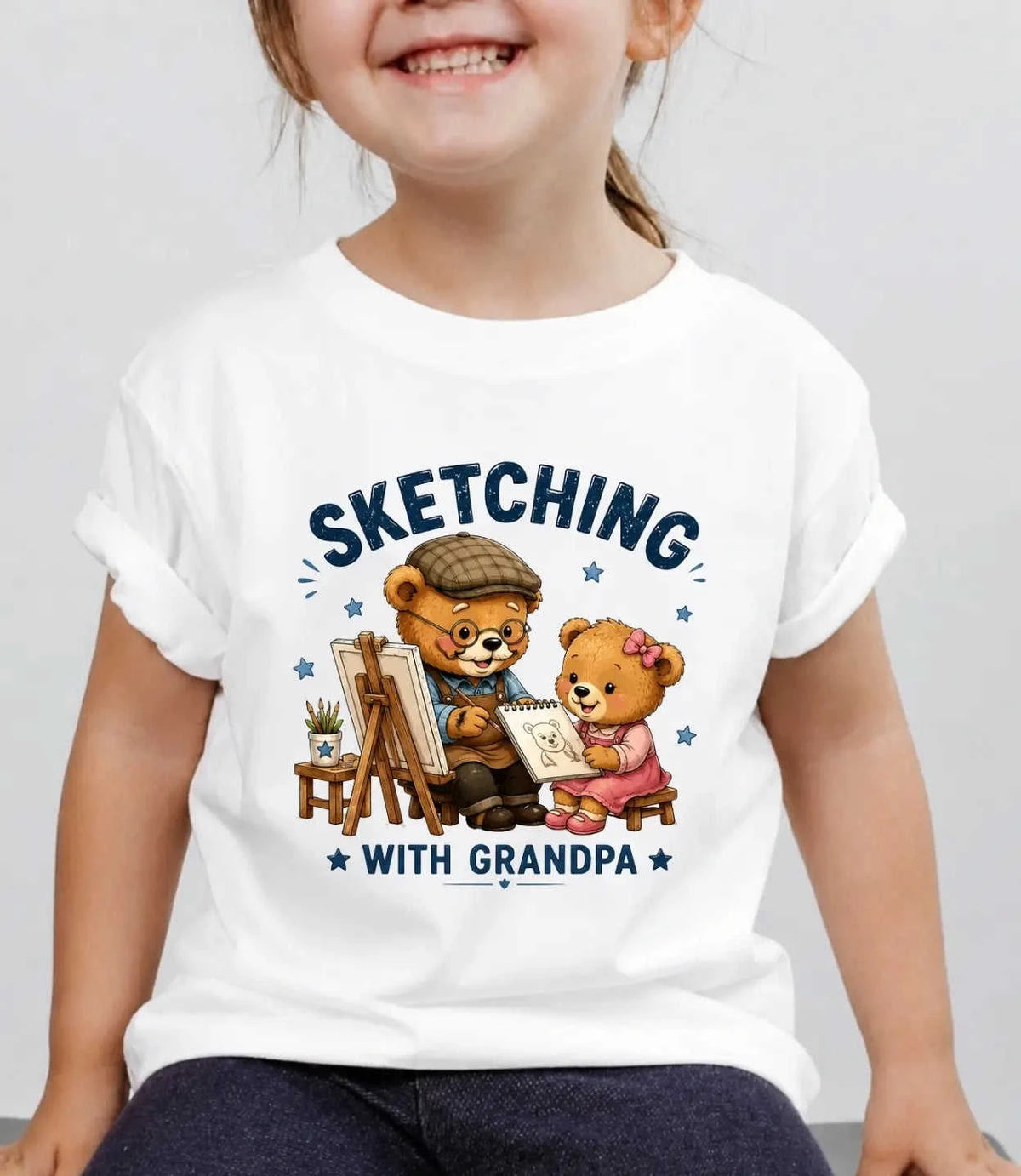 Grandpa & Grandma's Precious kids Cotton Tee Swiftsoul