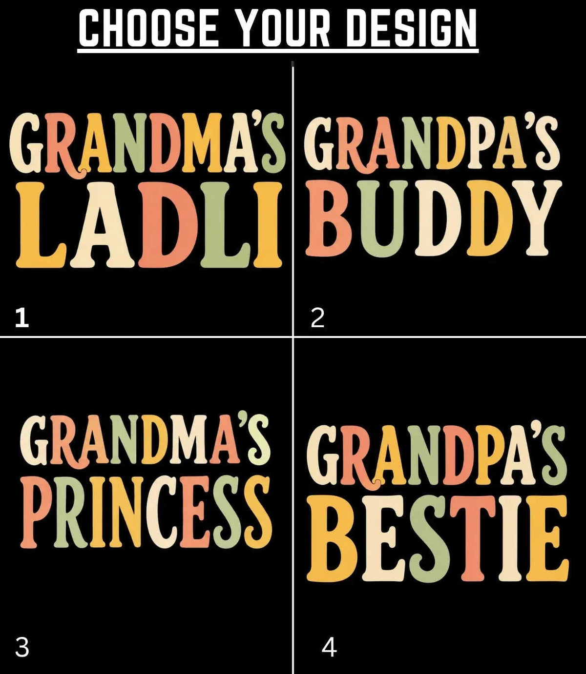 Grandpa & Grandma's Special One Kid Cotton Tee Swiftsoul