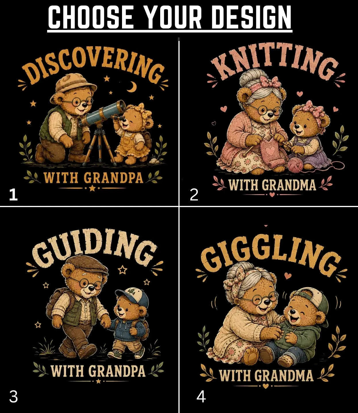 Grandpa & Grandma's Treasure Kid  Co-ord Set Swiftsoul