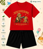 Grandpa & Grandma's Treasure Kid  Co-ord Set Swiftsoul