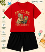 Grandpa & Grandma's Treasure Kid  Co-ord Set Swiftsoul