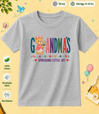 Grandpa & Grandma's Treasure kids Cotton Tee Swiftsoul