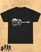 Guitar Relaxation Music Cotton T-Shirt Billien LLC 