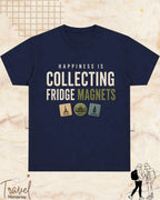 Happiness In Travel Cotton Tshirt Swiftsoul