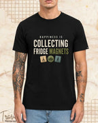 Happiness In Travel Cotton Tshirt Swiftsoul