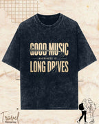 Happiness Is Travel Cotton Tshirt Billien LLC 