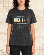 Happiness Is Travel Cotton Tshirt