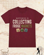 Happiness Is Travel Cotton Tshirt Swiftsoul 