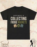 Happiness Is Travel Cotton Tshirt Swiftsoul 