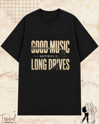 Happiness Is Travel Cotton Tshirt Swiftsoul 