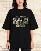 Happiness Is Travel Cotton Tshirt Swiftsoul 