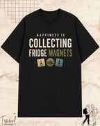 Happiness Is Travel Cotton Tshirt Swiftsoul 