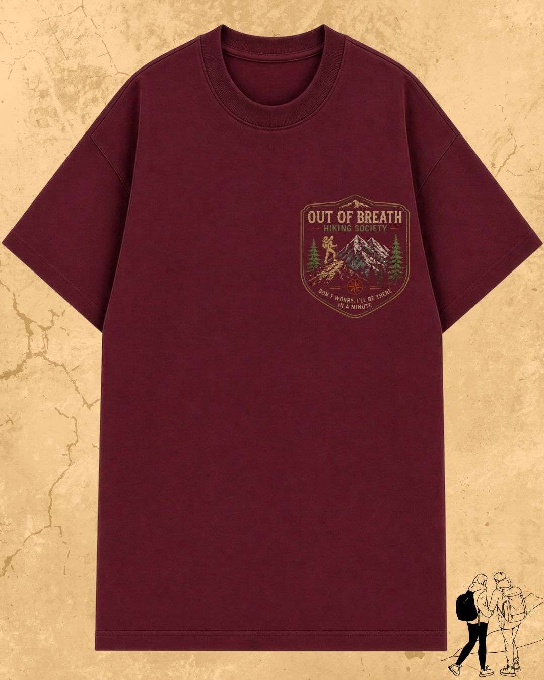 Hiking Cotton Tshirt Billien LLC 