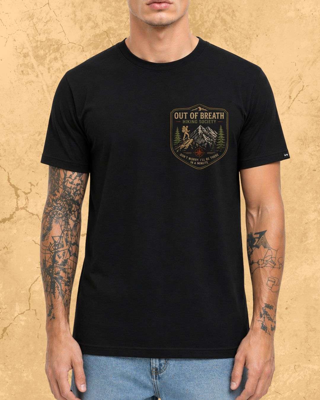 Hiking Cotton Tshirt Billien LLC 
