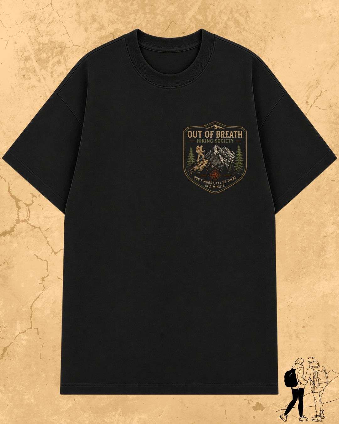Hiking Cotton Tshirt Swiftsoul 