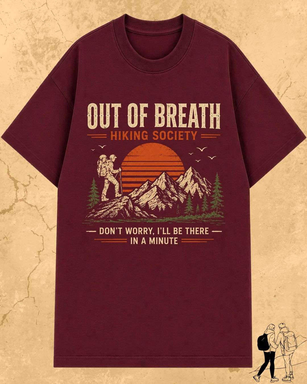 Hiking Cotton Tshirt Swiftsoul 