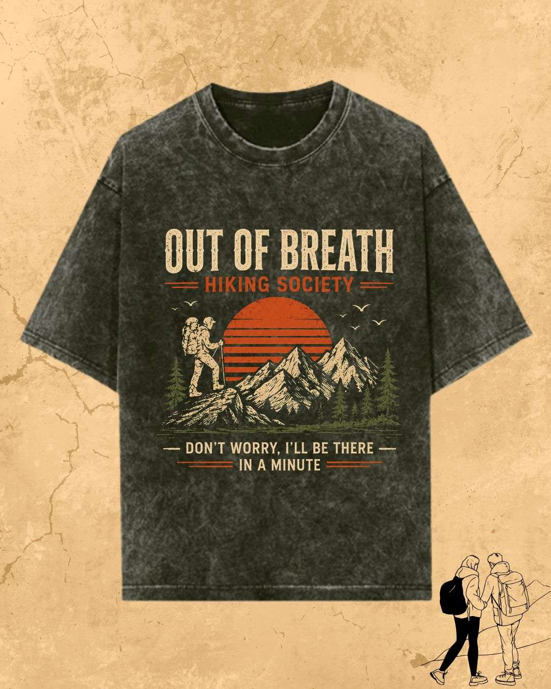 Hiking Cotton Tshirt Swiftsoul 