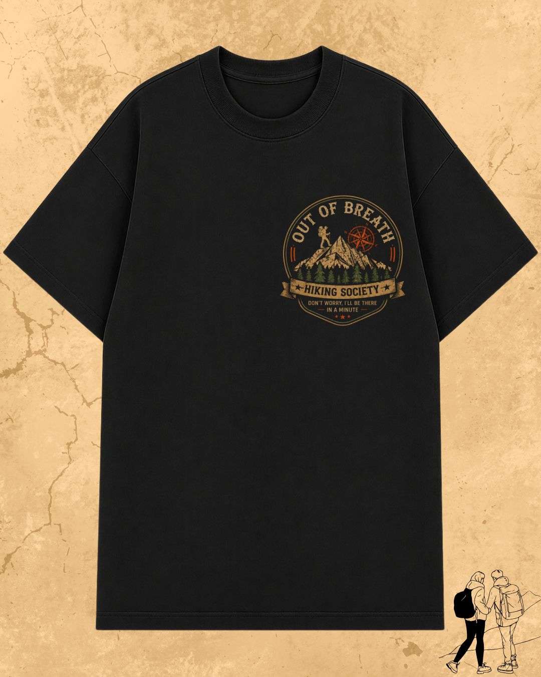 Hiking Cotton Tshirt Swiftsoul 