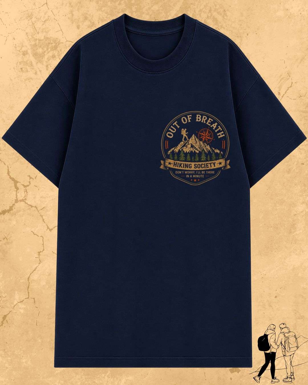 Hiking Cotton Tshirt Swiftsoul 