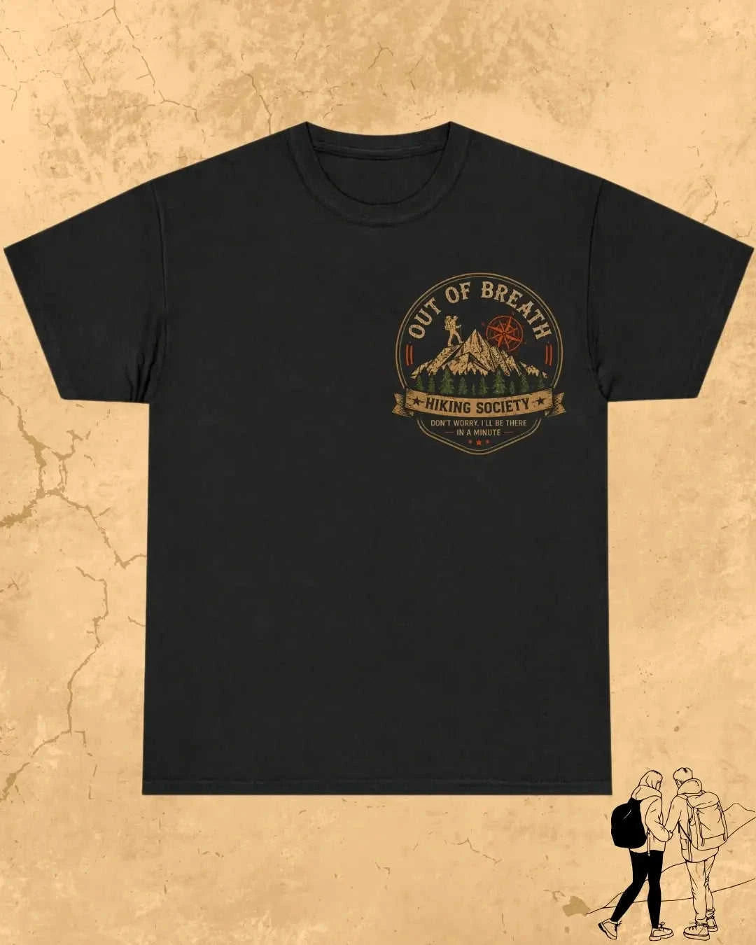 Hiking Cotton Tshirt Swiftsoul