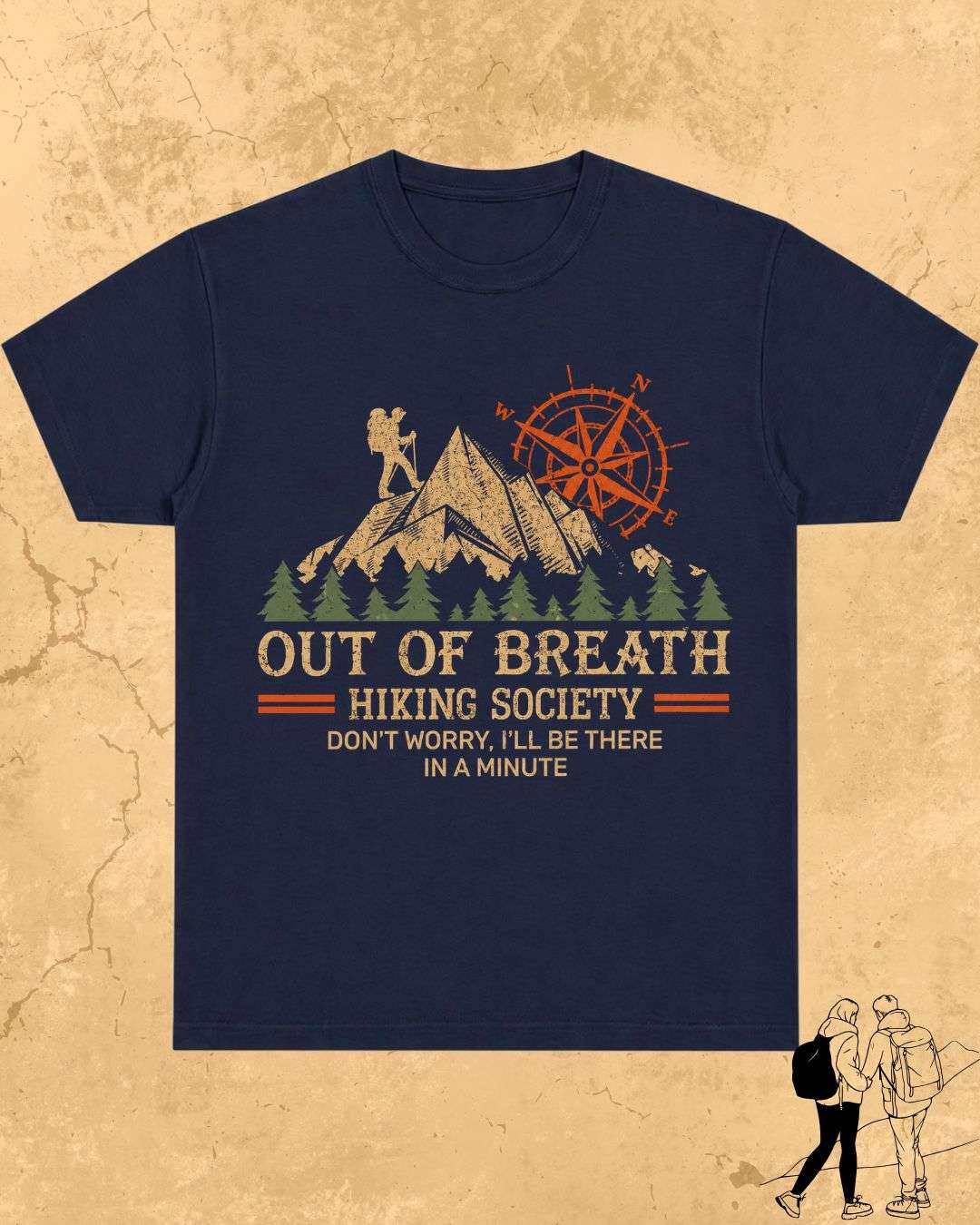 Hiking Cotton Tshirt Swiftsoul 